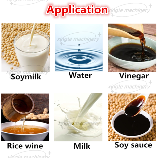 เครื่องบรรจุของเหลวอัตโนมัติถุงน้ำนมขนาดเล็ก