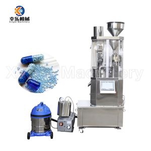 เครื่องบรรจุแคปซูลอัตโนมัติสแตนเลส NJP-400 พร้อมหน้าจอสัมผัส