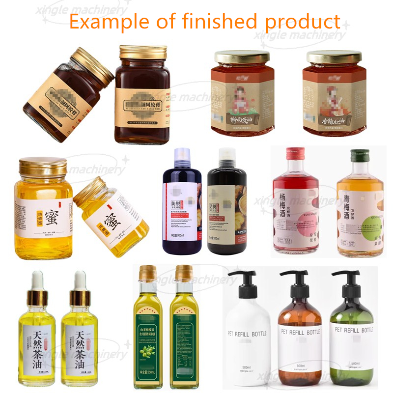 เครื่องติดฉลากขวดแบบมีกาวในตัวด้านเดียวอัตโนมัติ