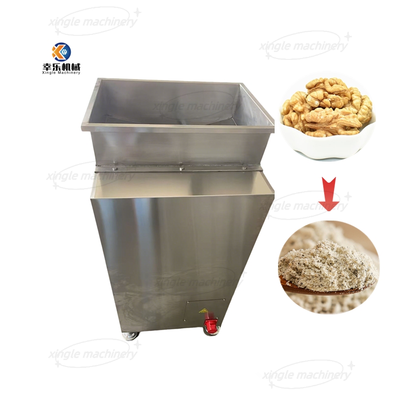 เครื่องบดถั่วลิสงอัลมอนด์วัสดุมันอัตโนมัติ