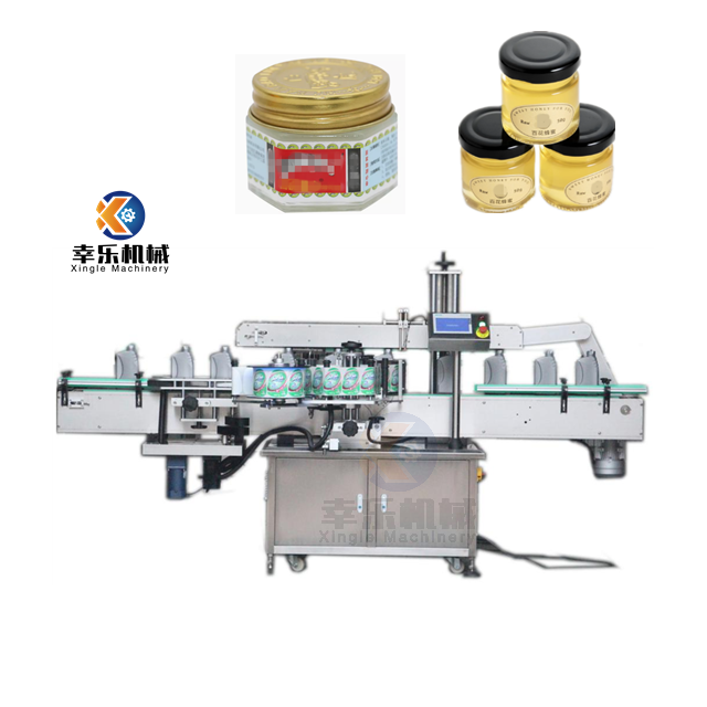 เครื่องติดฉลากขวดแบบมีกาวในตัวด้านเดียวอัตโนมัติ