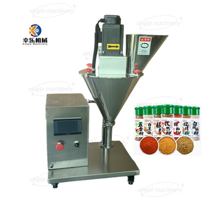 เครื่องบรรจุผงกึ่งอัตโนมัติเครื่องเทศขวดเล็ก