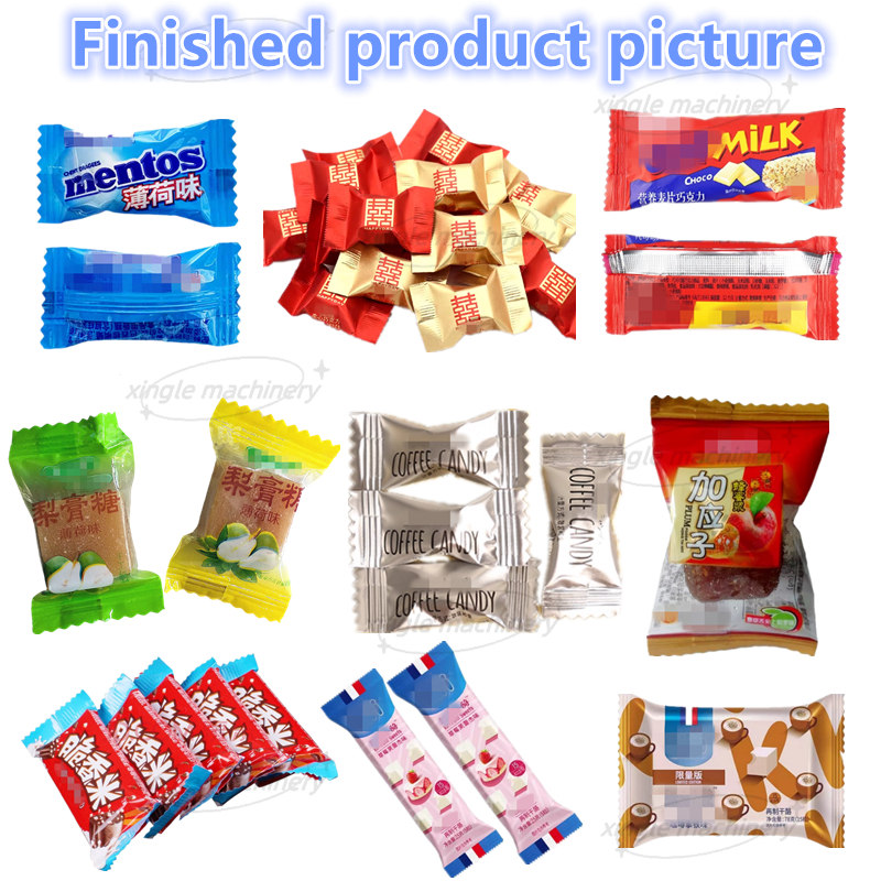 เครื่องบรรจุหมอนถุงขนมอัตโนมัติความเร็วสูง