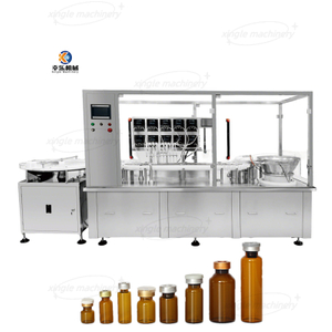 เครื่องบรรจุขวดเชิงเส้นความเร็วสูงขนาด 1-50 มล. และเสียบปลั๊กเครื่องสูงสุด