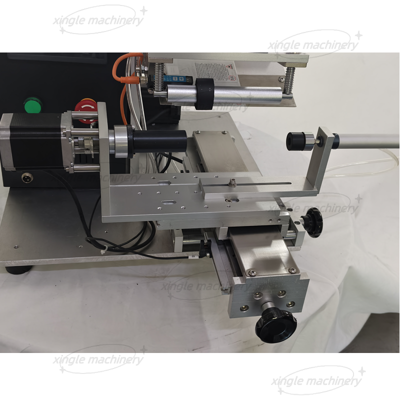 เครื่องติดฉลากอเนกประสงค์กึ่งอัตโนมัติ PLC สติ๊กเกอร์