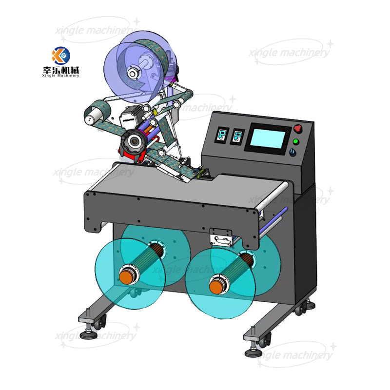 เครื่องติดฉลากม้วนถึงม้วนอัตโนมัติความเร็วสูง